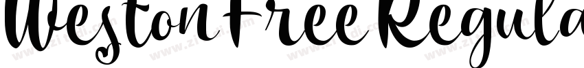 Weston Free Regular字体转换